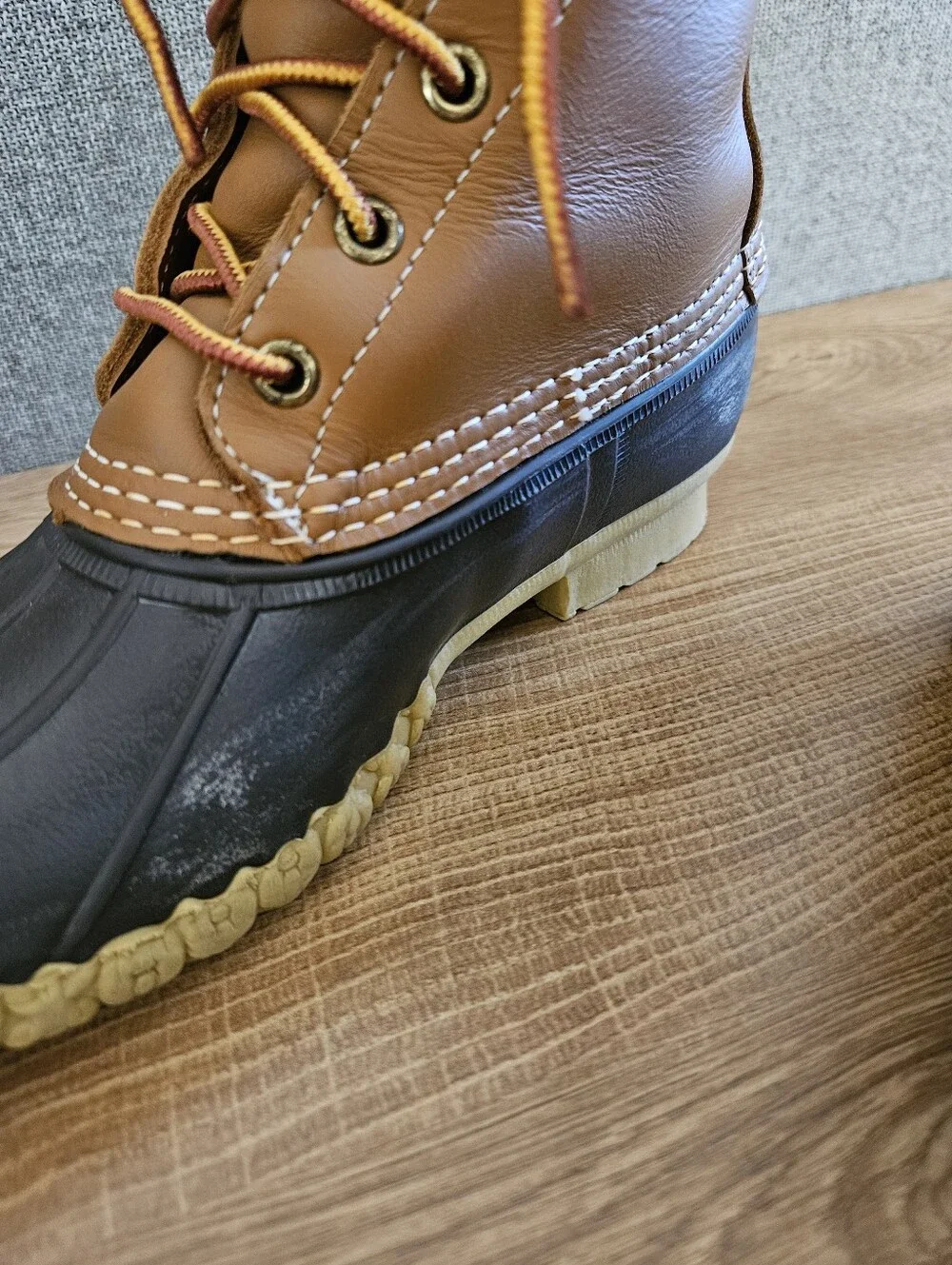 L.L. Bean Boot Tan/Bean Boot Brown/Gum Size 7M